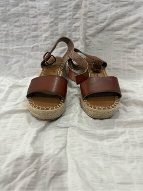 Target Brown Espadrille Platform Sandals